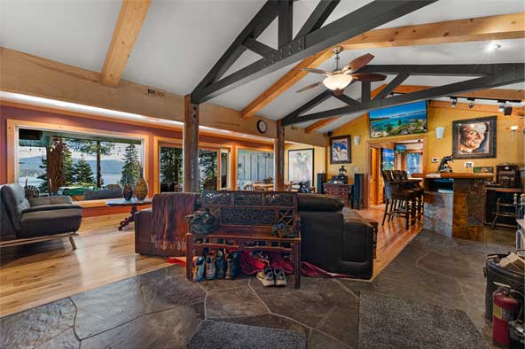 lakeview basecamp in north tahoe living room